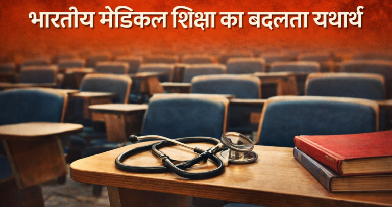 खाली सीटें और खोखली व्यवस्था: भारतीय मेडिकल शिक्षा का बदलता यथार्थ