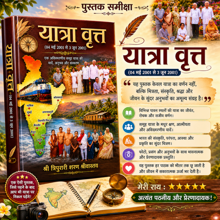 भारतीय जीवन, आस्था और अनुभवों का जीवंत दस्तावेज़ है ये यात्रा वृत्त