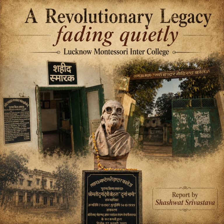 A Revolutionary Legacy fading quietly : Lucknow’s Historic Research Library struggles for attention