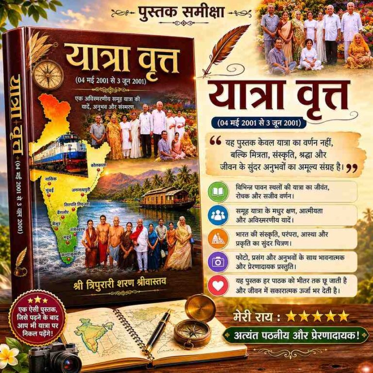 भारतीय जीवन, आस्था और अनुभवों का जीवंत दस्तावेज़ है ये यात्रा वृत्त