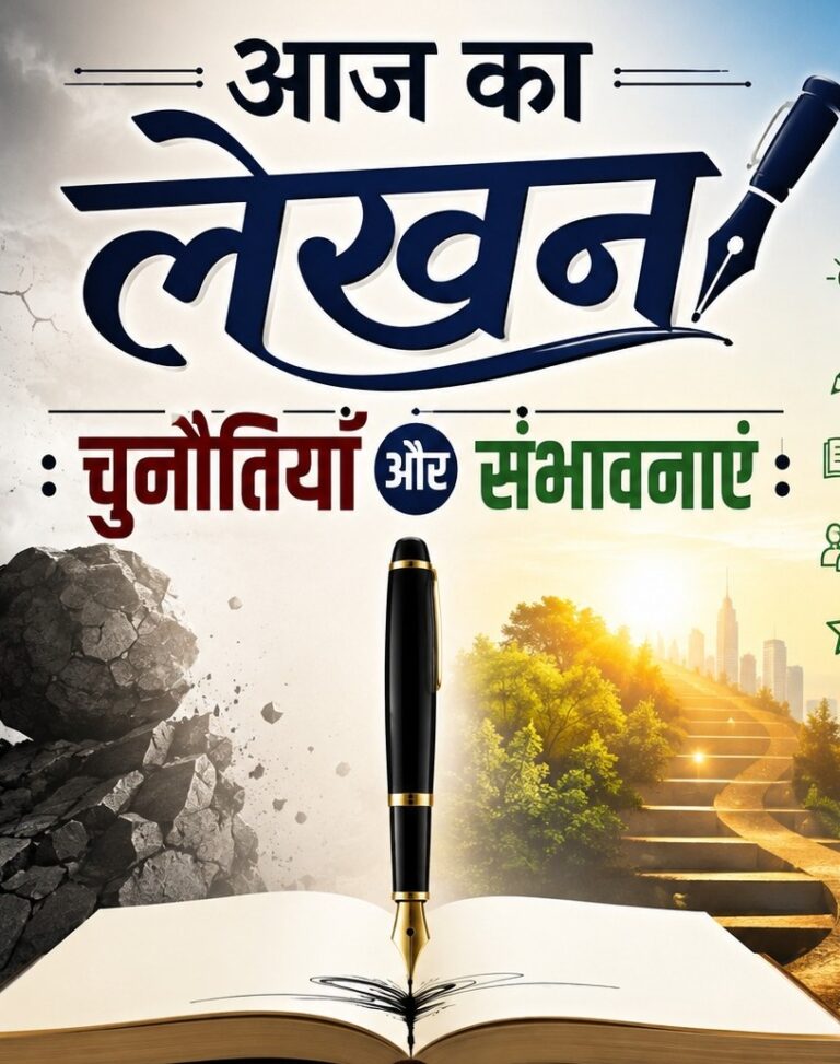 आज का लेखन : चुनौतियाँ और संभावनाएं